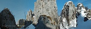 60 Panorama di torrioni , guglie, pinnacoli